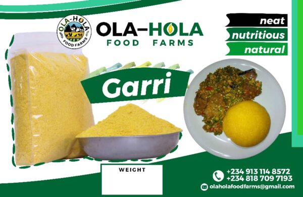 Garri - Swallow (White/Yellow) - Image 2