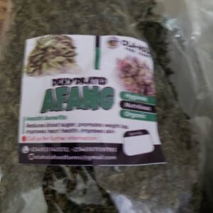Afang a.k.a Okazi or Wild Spinach Combo (Standard)
