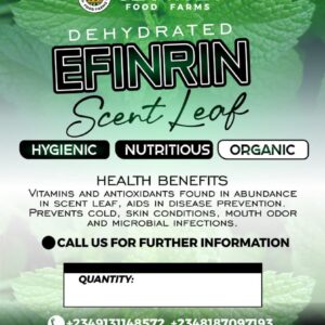 EFINRIN (Scent) Leafy Vegetables