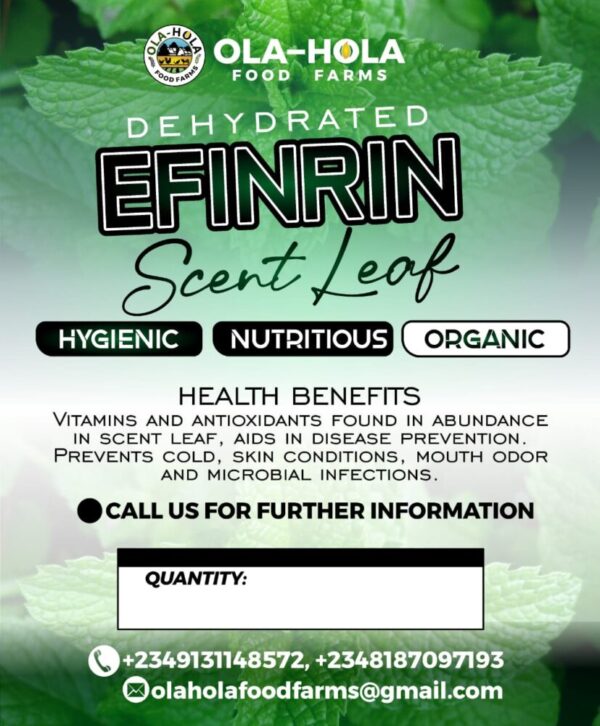 EFINRIN (Scent) Leafy Vegetables
