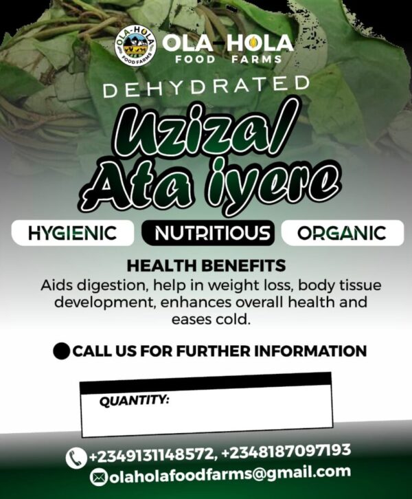 UZIZA (Ata-iyere) Leafy Vegetable