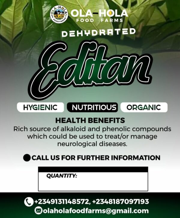 Editan (Hot Leaf) (Dehydrated Leafy Vegetables)